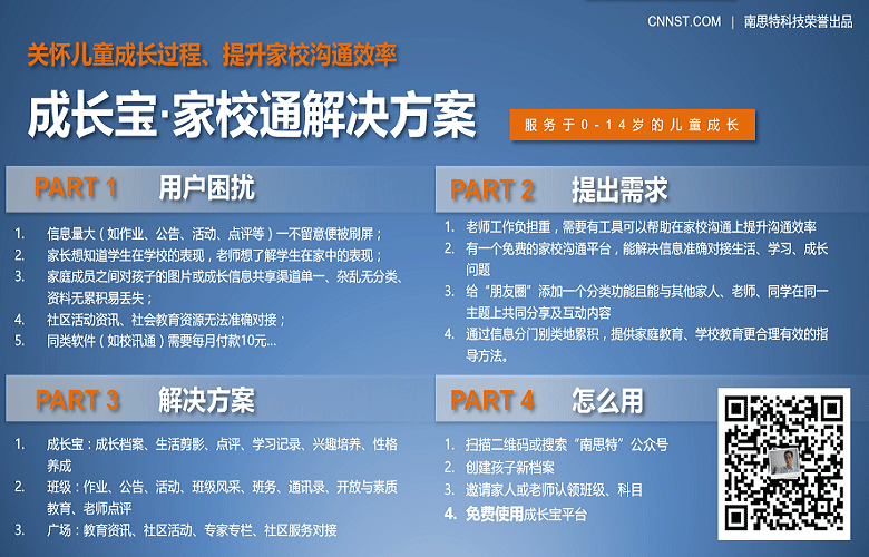 成長寶·家校通整體解決方案